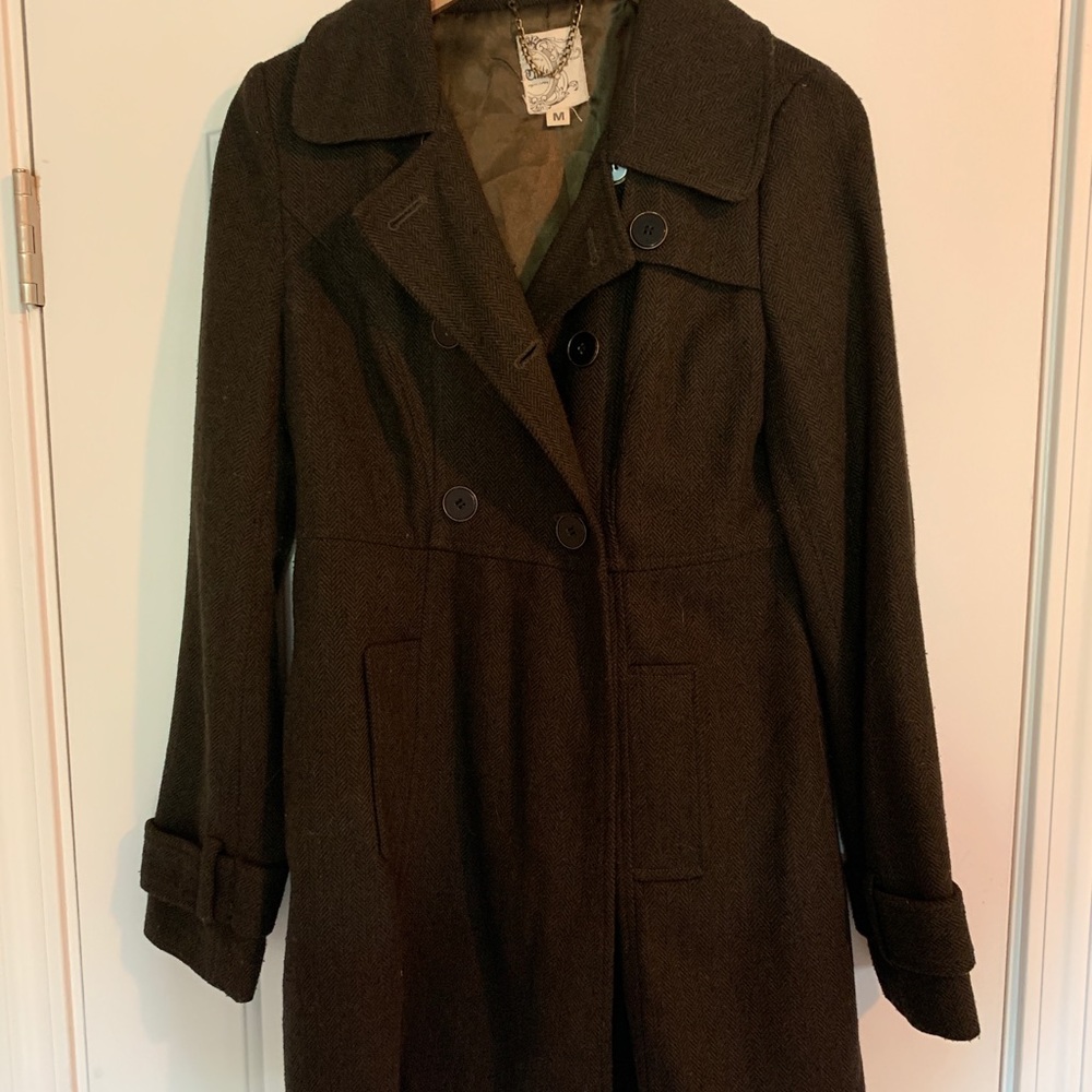 Tulle Coat Dark Gray